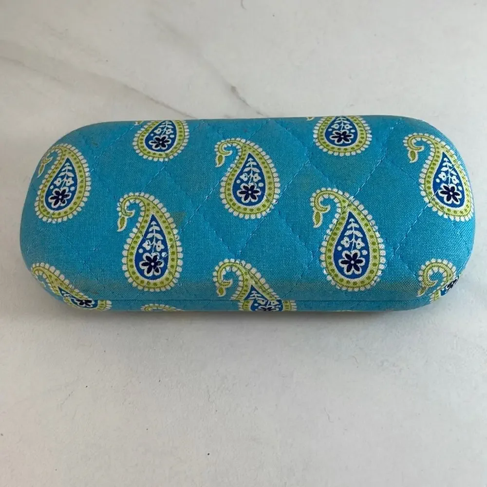 Vera Bradley Bermuda Blue eyeglass case Preowned